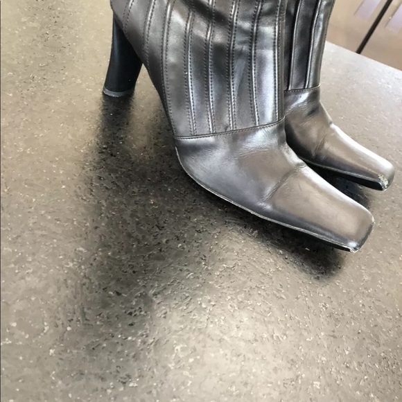 Vero Cuoio black leather tall boots - Picture 5 of 9